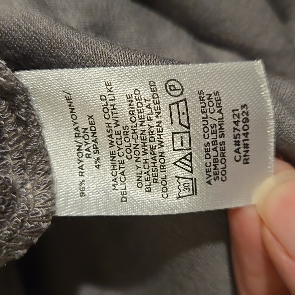 Loft Gray Jumpsuit Size Large - Picture 5 of 5